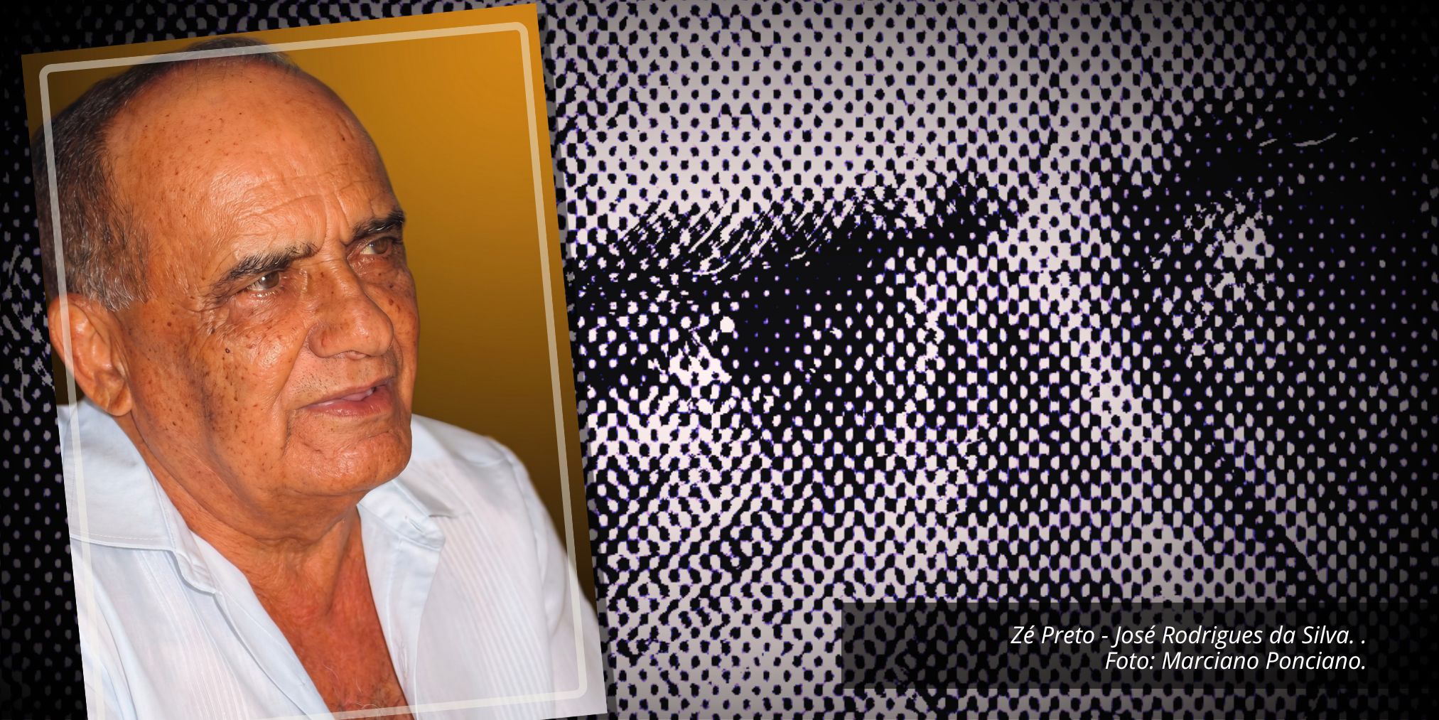 Zé Preto. Acervo do G. Lua Cheia